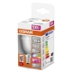 OSRAM LED kapka P47 4.5W/25W E14 2700K/RGBW 200lm Dim 25Y opál ;REM.