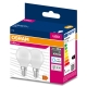 OSRAM LED kapka VALUE P45 4.9W/40W E14 6500K 470lm NonDim 15Y opál 2-pack