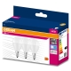 OSRAM LED kapka VALUE P45 7W/60W E14 4000K 806lm NonDim 15Y opál 3-pack