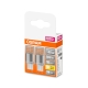 OSRAM LED kapsle 4.2W/40W G9 2700K 470lm NonDim 15Y čirá 2-pack