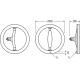 OSRAM LED kruhová zářivka CIRCOLUX 14.5W/100W E27 2700K 1521lm NonDim 15Y