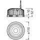 OSRAM LED modul PL-CN111-COB-2800-830-40D-G2