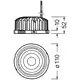 OSRAM LED modul PL-CN111-COB-4300-840-24D-G2
