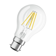 OSRAM LED PARATHOM filam.bulb A60 4W/40W B22d 2700K 470lm NonDim 15Y