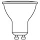 OSRAM LED reflektor VALUE PAR16 4.5W/50W GU10 6500K 350lm/120° NonDim 15Y ;černá