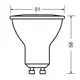 OSRAM LED reflektor VALUE PAR16 6.9W/80W GU10 4000K 575lm 120° NonDim 15Y