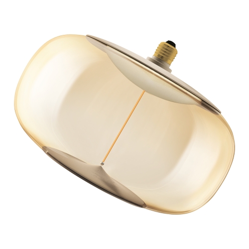 OSRAM LED speciální globe filament 1906.BELP 12W/42W E27 1800K 500lm Dim;jantar