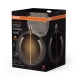 OSRAM LED speciální globe filament 1906.BG200 4.8W/10W E27 1800K 100lm Dim;kouř.