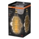 OSRAM LED speciální globe filament 1906 Nest 4.8W/33W E27 2400K 360lm Dim ;zlatá