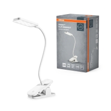 OSRAM LED stolní lampa PANAN CLIP SQUARE DIM USB Bílá