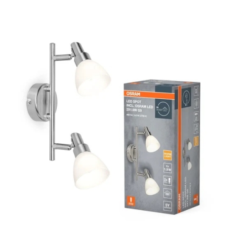 OSRAM LED stropní svítidlo Bodové 2X1.9W 827 G9