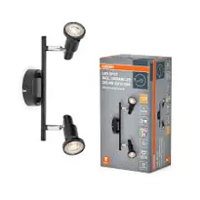 OSRAM LED stropní svítidlo Bodové 2X3.4W 927 GU10 Černá