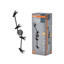 OSRAM LED stropní svítidlo Bodové 4X3.4W 927 GU10 Černá