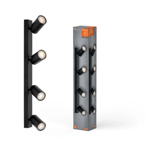 OSRAM LED stropní svítidlo Bodové OCTAGON PL 4X3.4W 927 GU10 Černá