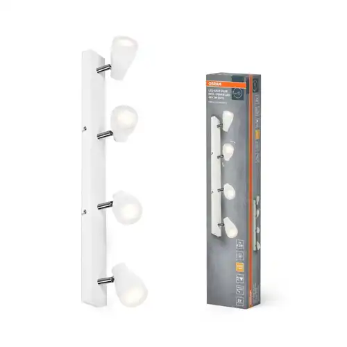 OSRAM LED stropní svítidlo Bodové PEAR 600MM 4X4.3W 827 GU10 Bílá