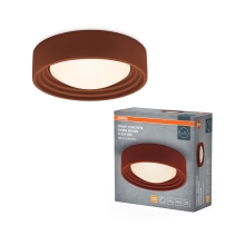OSRAM LED stropní svítidlo ORBIS CONCRETE 300 13W 830 CLICKD Hnědá
