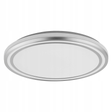 OSRAM LED stropní svítidlo ORBIS HELMAN 390MM 24W 830 Bílá Stříbrná