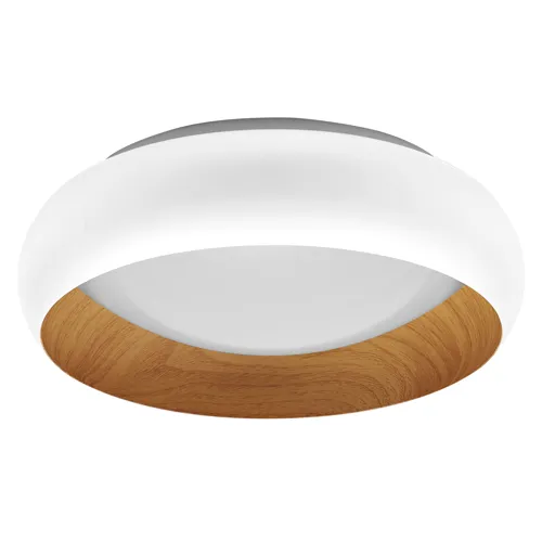 OSRAM LED stropní svítidlo ORBIS LIVIA 300 16W 830 CLICKDIM Bílá a Dřevo