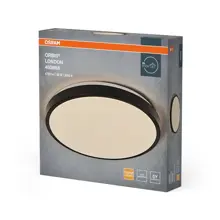 OSRAM LED stropní svítidlo ORBIS LONDON 480MM 36W 830 Černá