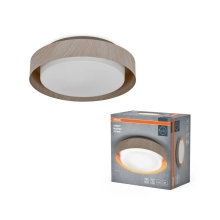 OSRAM LED stropní svítidlo ORBIS MADRID 290MM 2XE27 Dřevo