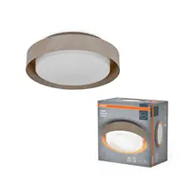 OSRAM LED stropní svítidlo ORBIS MADRID 290MM 2XE27 Dřevo