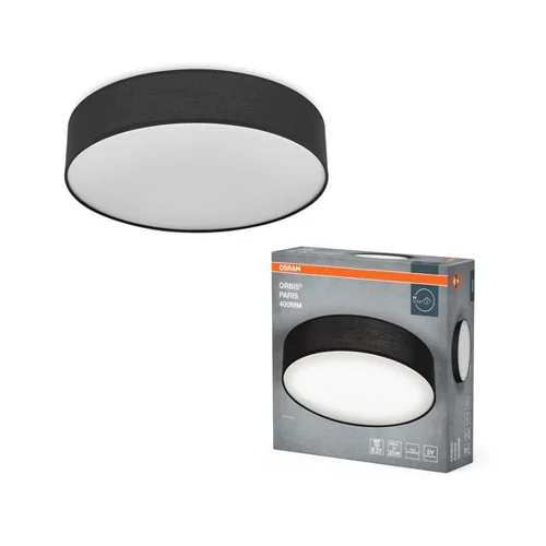 OSRAM LED stropní svítidlo ORBIS PARIS 300MM 1XE27 Černá