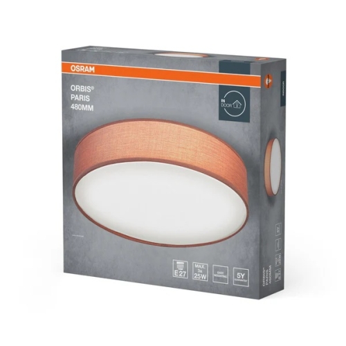 OSRAM LED stropní svítidlo ORBIS PARIS 480MM 3XE27 Béžová