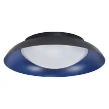 OSRAM LED stropní svítidlo ORBIS PLATE 310 19W 830 CLICKDIM Černá a Modrá