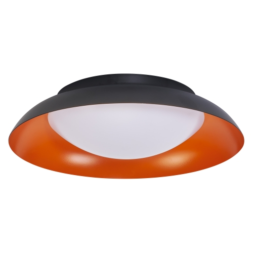 OSRAM LED stropní svítidlo ORBIS PLATE 310 19W 830 CLICKDIM Černá a Oranžová