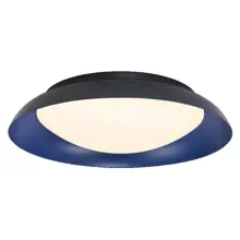 OSRAM LED stropní svítidlo ORBIS PLATE 430 35W 830 CLICKDIM Černá a Modrá