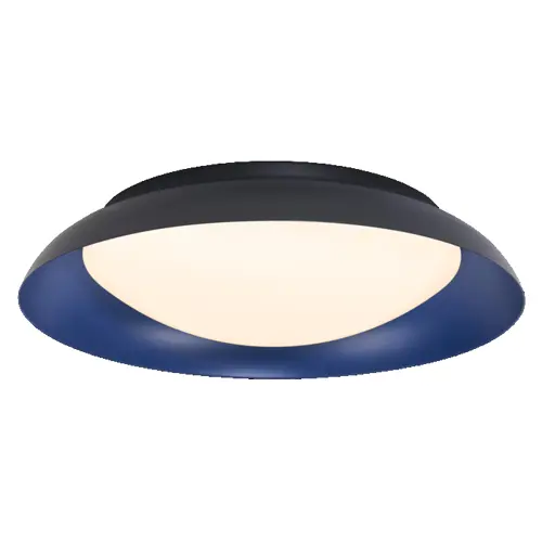 OSRAM LED stropní svítidlo ORBIS PLATE 430 35W 830 CLICKDIM Černá a Modrá