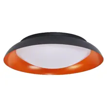 OSRAM LED stropní svítidlo ORBIS PLATE 430 35W 830 CLICKDIM Černá a Oranžová
