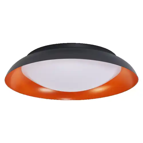 OSRAM LED stropní svítidlo ORBIS PLATE 430 35W 830 CLICKDIM Černá a Oranžová