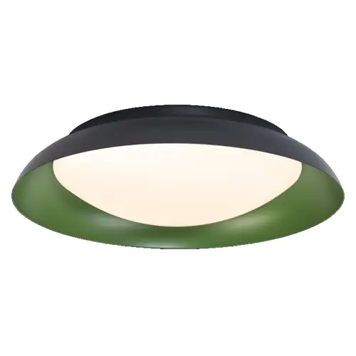 OSRAM LED stropní svítidlo ORBIS PLATE 430 35W 830 CLICKDIM Černá a Zelená