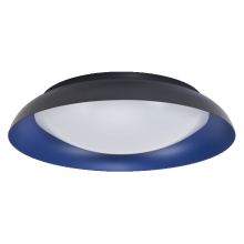 OSRAM LED stropní svítidlo ORBIS PLATE 480 45W 830 CLICKDIM Černá a Modrá