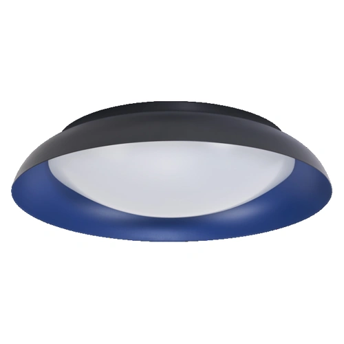 OSRAM LED stropní svítidlo ORBIS PLATE 480 45W 830 CLICKDIM Černá a Modrá