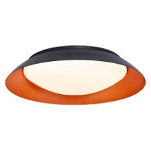 OSRAM LED stropní svítidlo ORBIS PLATE 480 45W 830 CLICKDIM Černá a Oranžová
