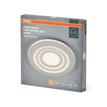 OSRAM LED stropní svítidlo ORBIS SPIRAL ROUND 505MM 42W 830 Bílá