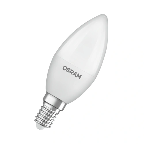 OSRAM LED svíčka COMF B37 2.9W/25W E14 2700K 250lm NonDim 30Y opál