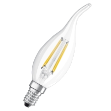 OSRAM LED svíčka filament COMF B35 3.4W/40W E14 2700K 470lm Dim 15Y čirá