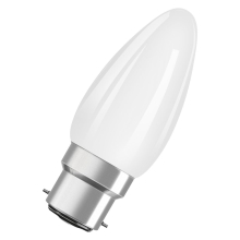 OSRAM LED svíčka filament PARATHOM B35 4.8W/40W B22d 2700K 470lm Dim 15Y opál˙