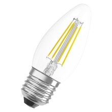 OSRAM LED svíčka filament PARATHOM B35 4W/40W E27 2700K 470lm NonDim 15Y˙