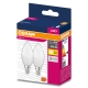 OSRAM LED svíčka VALUE B35 4.9W/40W E14 2700K 470lm NonDim 15Y opál 2-pack
