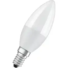 OSRAM LED svíčka VALUE B35 4.9W/40W E14 3000K 470lm NonDim 15Y opál 2-pack