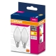 OSRAM LED svíčka VALUE B35 4.9W/40W E14 3000K 470lm NonDim 15Y opál 2-pack