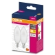 OSRAM LED svíčka VALUE B35 7W/60W E14 2700K 806lm NonDim 15Y opál 2-pack