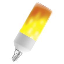 OSRAM LED trubková žárovka T45 0.5W/NIL E14 1500K 10lm NonDim 15Y plamen˙