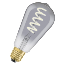 OSRAM LED Vintage.1906 filam.bulb ST64 5W/15W E27 1800K 140lm NonDim 15Y ;kour.
