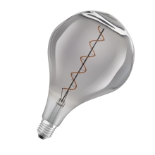 OSRAM LED žárovka filament 1906 A160 4.5W/10W E27 1700K 100lm Dim 15Y ;kouřová˙