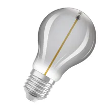 OSRAM LED žárovka filament 1906 A60 1.8W/4W E27 1800K 40lm NonDim 15Y ; kouř.